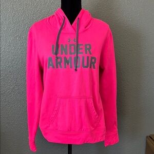 Under Armour Neon Pink Hoodie
